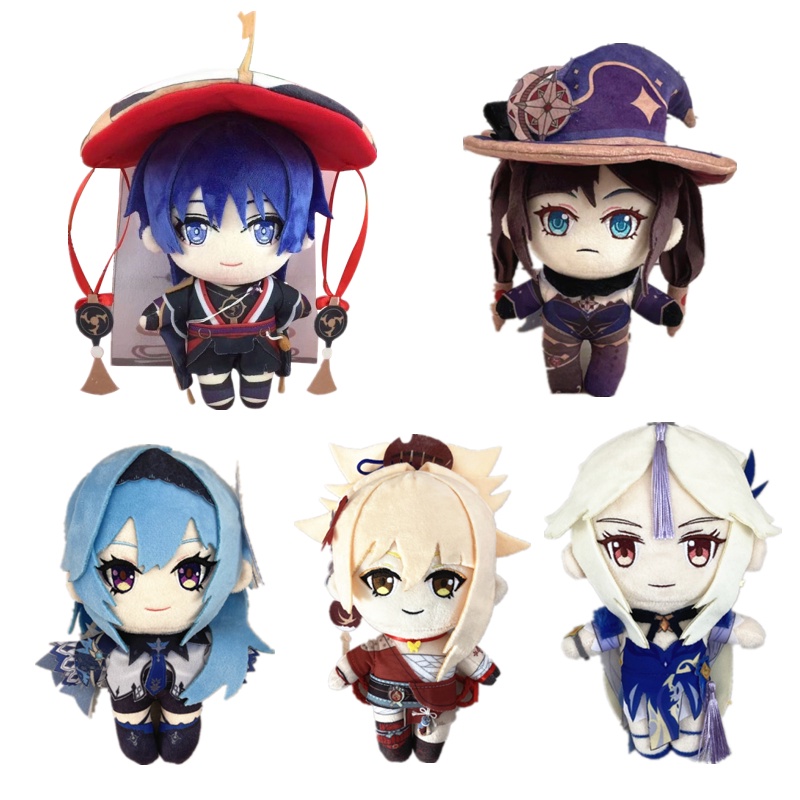 Genshin Impact Sang Trọng Đồ Chơi Mona Anime Yoimiya Eula Ye Lan Regrator Fischl Scaramouche Nahida 