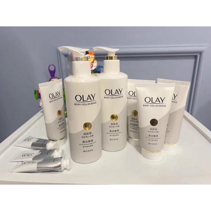 LOTION TRẮNG DA OLAY B3 BODY CELLSCIENCE BẢN TRUNG