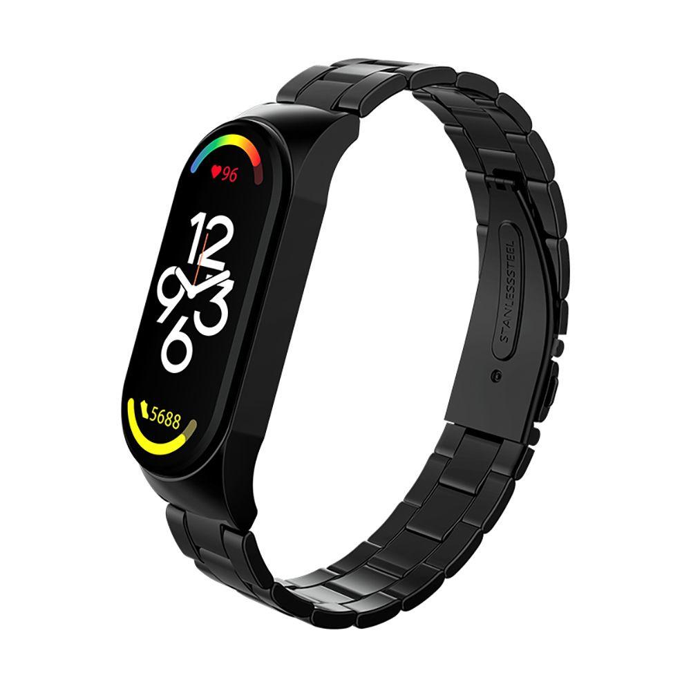 Dây Đeo Thay Thế Chất Liệu Silicon Màu Trơn Cho Xiaomi Band 7