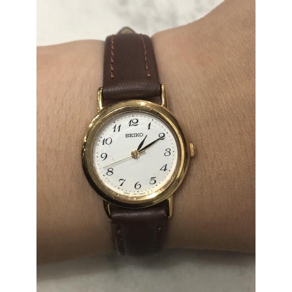 ĐỒNG HỒ SI NHẬT CHÍNH HÃNG DÂY DA DÀNH CHO NỮ - THƯƠNG HIỆU SEIKO (MÁY NHẬT XỊN SÒ)