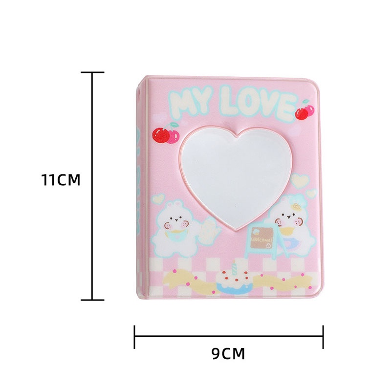 Bìa Đựng Ảnh 3 Inch 40 Ngăn Hình Thần Tượng Dễ Thương