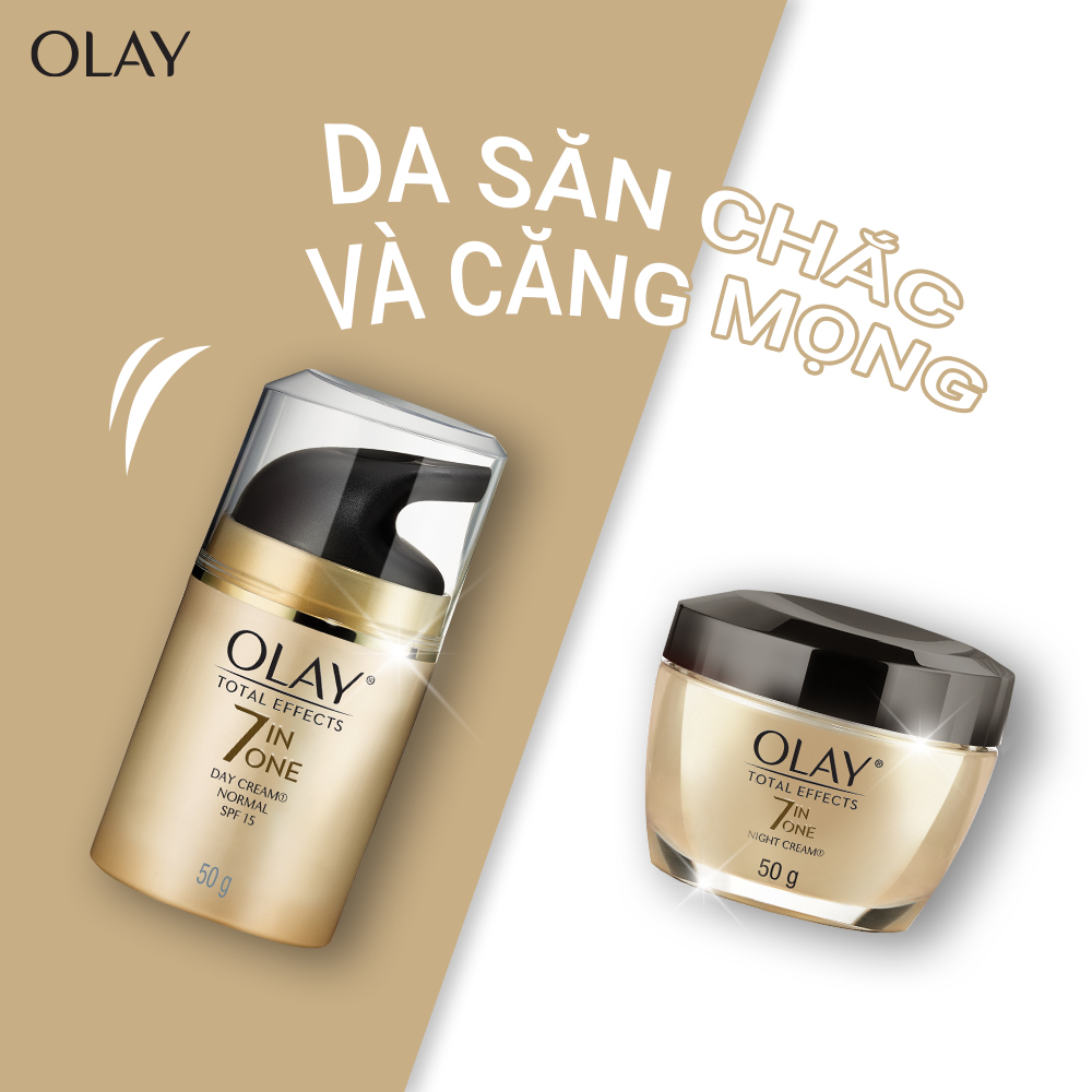 Kem dưỡng da ban đêm Olay Chống lại 7 dấu hiệu lão hóa Total Effects 7 In One Anti Aging Night Cream 50g