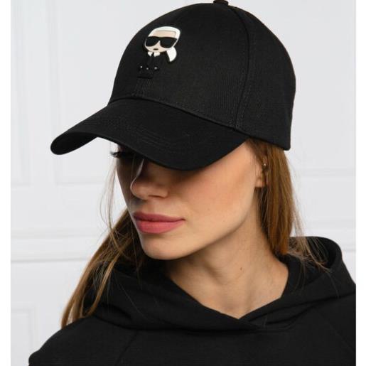 Mũ Nón kết KARL LAGERFIELD chất vải cotton nhập Hàn Quốc, logo cao su nổi 3D, màu đen, trắng Nón free size , xuất xịn