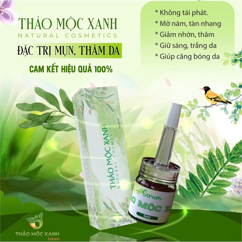 thảo mộc xanh 5 lọ 600k sale còn 359k