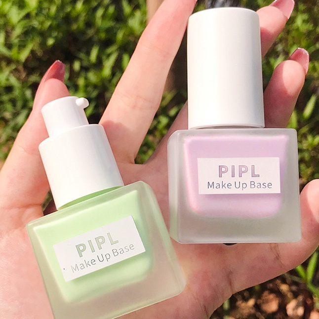 PIPL Bộ trang điểm Kem lót + Kem nền BB+ Kem che khuyết điểm + Bọt biển trang điểm