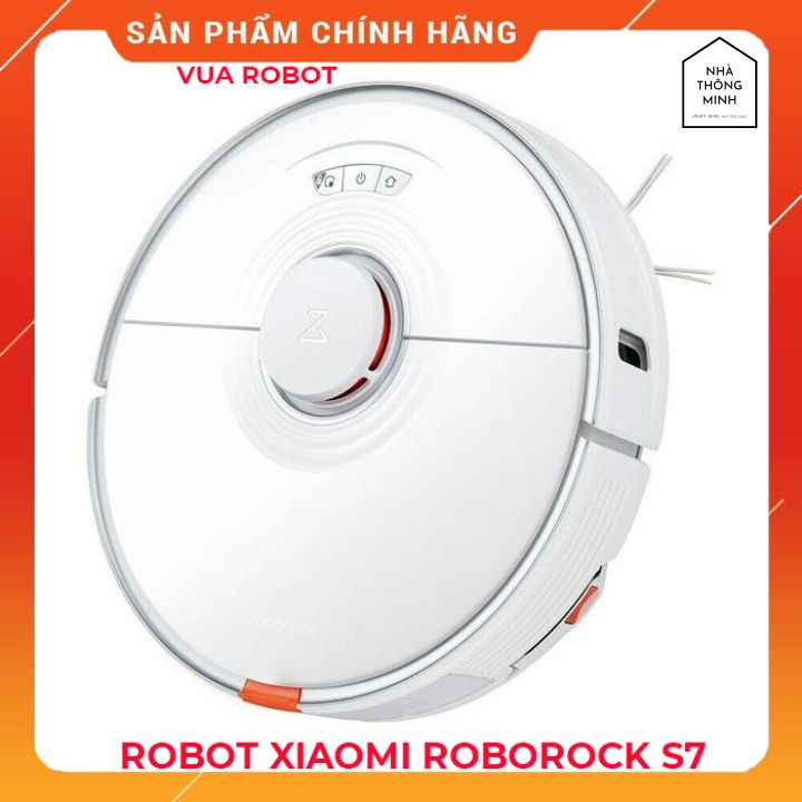 Robot Hút Bụi Lau Nhà Xiaomi Roborock S7 – Tích Hợp Lau Rung Cực Mạnh Mẽ - Bản Quốc tế