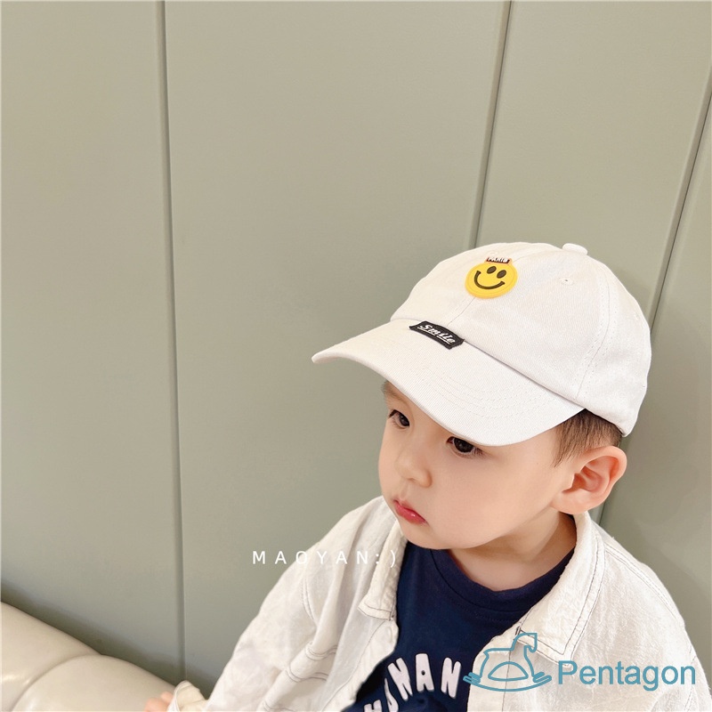 Mũ Lưỡi Trai Che Nắng In Chữ Và Hoạt Hình Màu Sáng Thời Trang Bốn Mùa Cho Bé