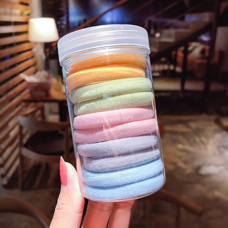 Set 10 Dây Cột Tóc Nhiều Màu Sắc