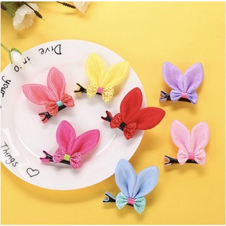 Kẹp Tóc Tai Thỏ Cute Cho Bé