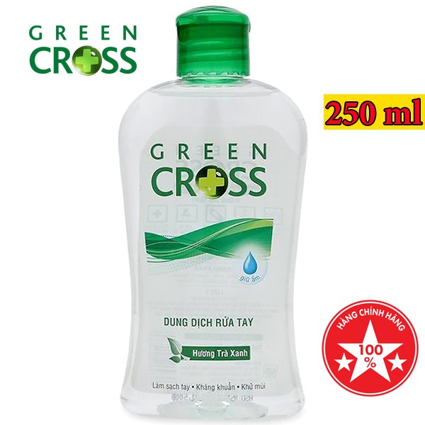 [Chính hãng] Nước rửa tay khô Green Cross 250ml