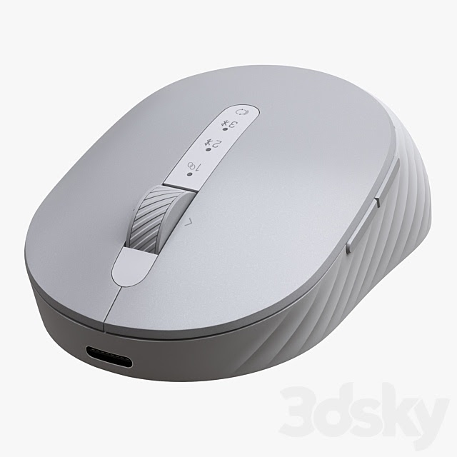 Dell MS7421W Premier Rechargeable Wireless Mouse - Chuột không dây pin sạc kết nối 3 máy: USB & Bluetooth MS 7421W 7421