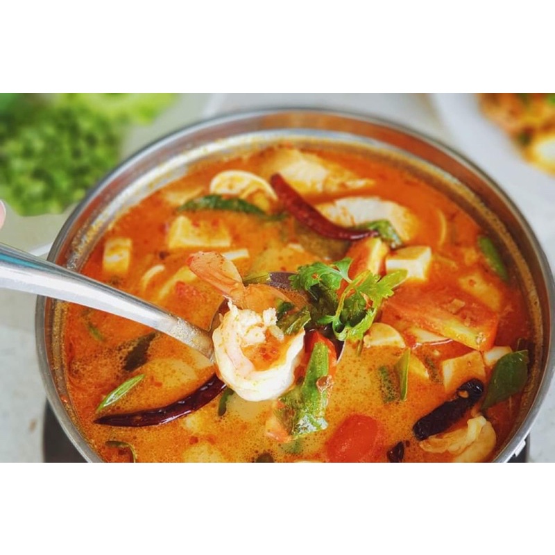 Gia Vị Nấu Lẩu Thái Tom Yum Kung Thái Lan Chính Hiệu 60g