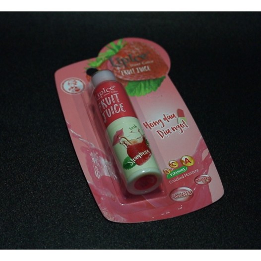 Son Dưỡng Chiết Xuất Trái Cây Lipice Sheer Color Fruit Juice 4G (strawberry - hồng dâu dịu ngọt)