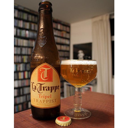 Bia La Trappe Trappist Tripel - nhập khẩu Hà Lan - 1 chai 330ml