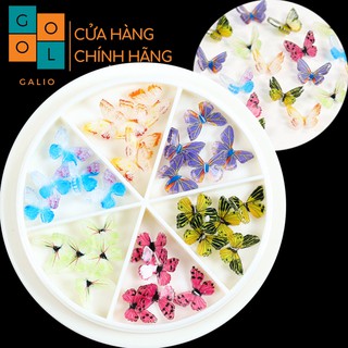 Khay 30 bướm trang trí móng tay Galio Nail Accessories- Mẫu hot trend 2021