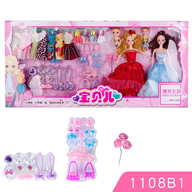 Bộ Quà Tặng Búp Bê Barbie