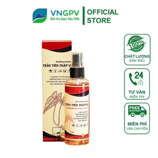 Cồn xoa bóp Trầu Tiên Thập Vị