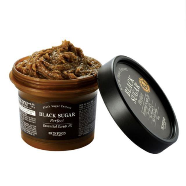 Mặt nạ tẩy tế bào chết BLACK SUGAR PERFECT ESSENTIAL SCRUB 2X [TD92]