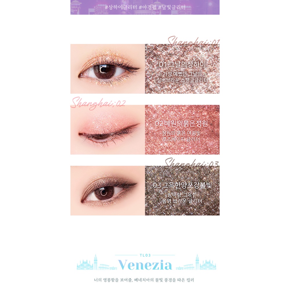 Bảng mắt Black Rouge Triple Layer Eye Palette