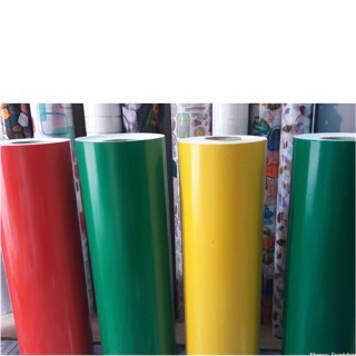 DECAL ĐỀ CAN CÁC MÀU KHỔ 60 , DECAL MÀU TRƠN DÁN XE DÁN KÍNH