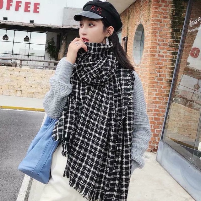 Khăn Len Sợi Dệt