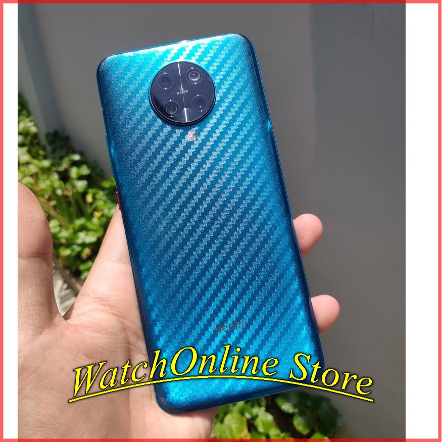 Miếng dán carbon mặt lưng Xiaomi Redmi K20 / k20 pro K30 K30 pro K60/K60 pro K40 gaming K30 ultra