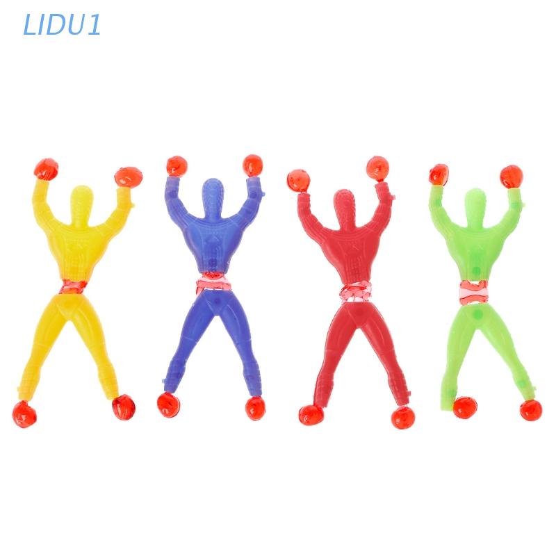 1 Mô Hình Người Nhện Leo Tường Co Giãn Vui Nhộn Cho Bé