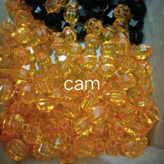 Hạt cườm pha lê nhựa 8li