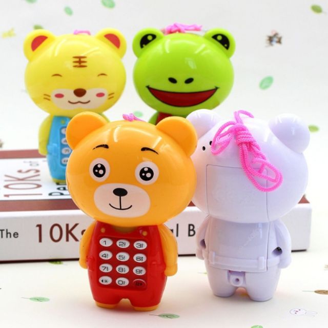 Gấu mèo chó ếch phát nhạc cho bé