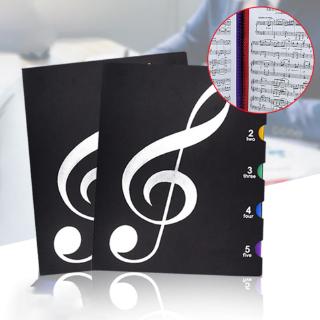 for Creative A4 Music Book Folders Piano Multi Function Score Practical File Hol