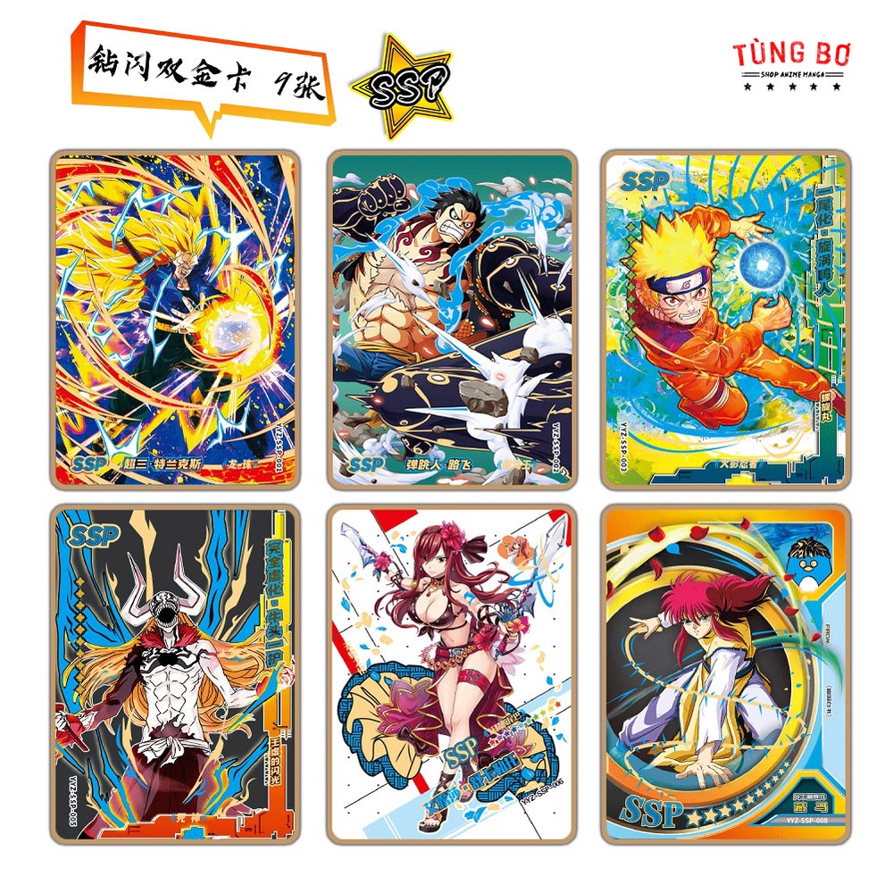 Thể Nhân Phẩm Anime Tổng Hợp (5 Tấm)