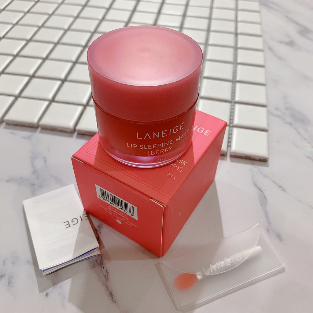 MẪU MỚI - Mặt Nạ Ngủ Môi Laneige Lip Sleeping Mask Berry 20GR - Ủ MÔI LANEIGE