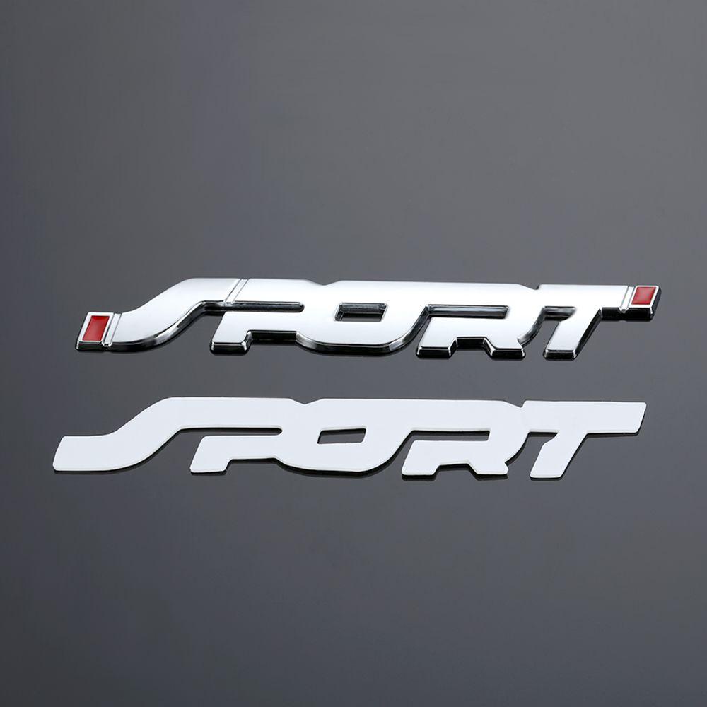 Logo Dán Trang Trí Xe Hơi Bằng Kim Loại DIY Thời Trang