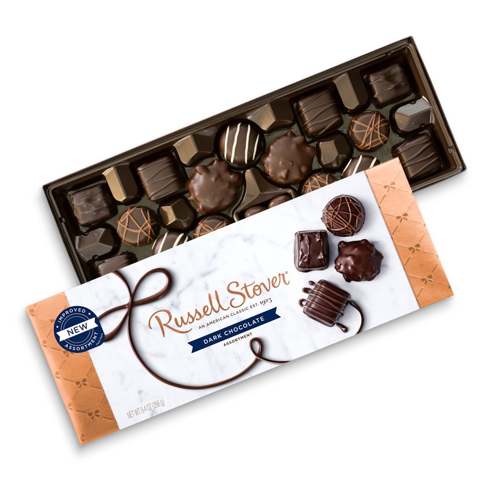 Socola Russell Stover Dark Chocolate Assortment 266G