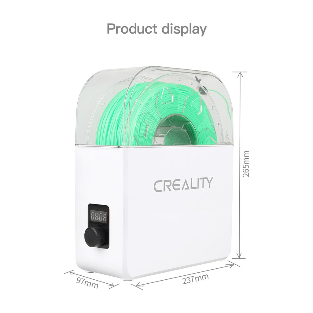 [Mã 155ELSALE giảm 7% đơn 300K] Hộp sấy khô sợi nhựa in 3d Creality Filament Dry Box