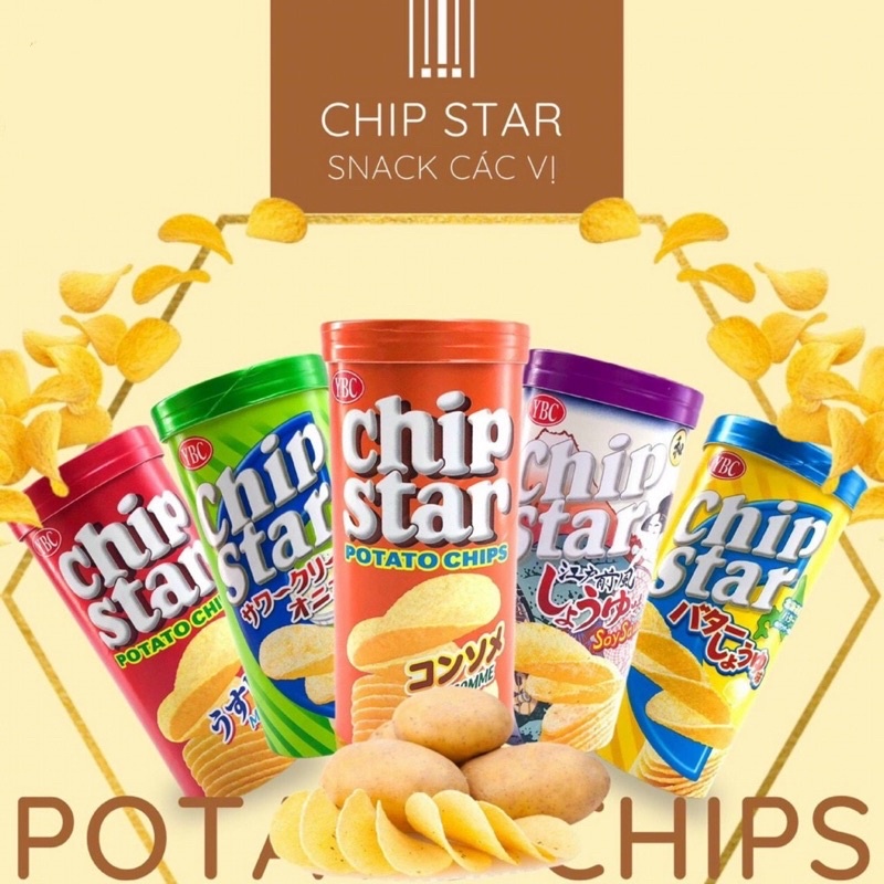 Snach khoai Chip star