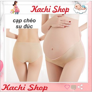 Quần lót bầu và sau sinh cạp chéo chất,su đúc cao cấp  kháng khuẩn đồ lót chip bà bầu cạp chéo kc03