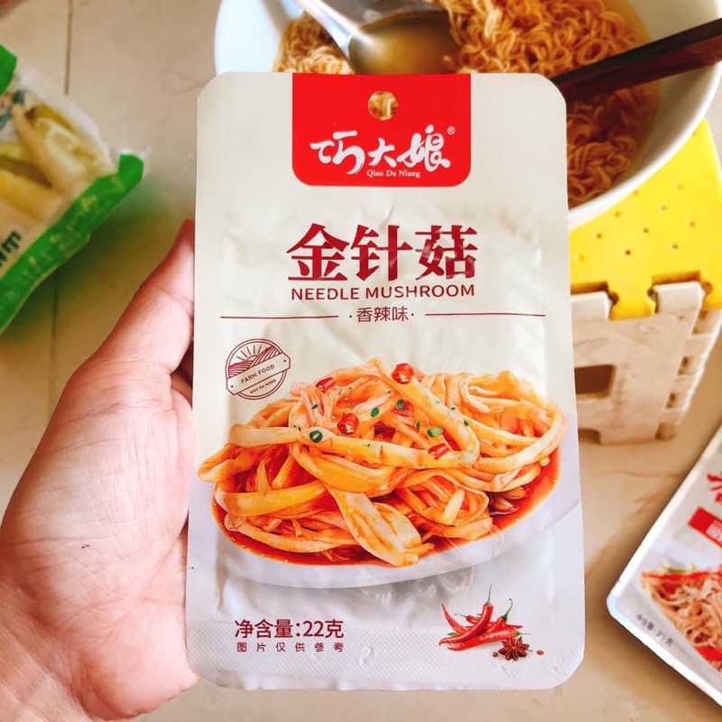 Nấm Kim Châm Sốt Cay Siêu Ngon ⭐Song.Thien.Shop✅