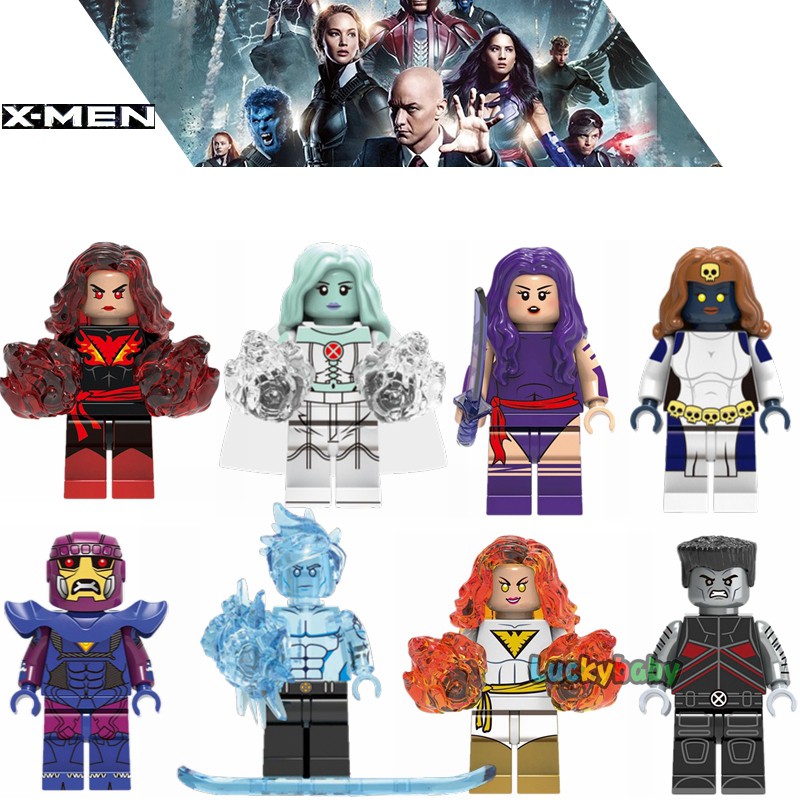 Mô Hình Nhân Vật Wolverine Phoenix Mystique Iceman Phiên Bản