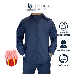Áo Gió Chống Nắng, Bụi Mịn Nam Nữ Vnicestore Kiểu Dáng Unisex 1 Lớp Co Dãn Không Thấm Nước Trẻ Trung Full Hộp