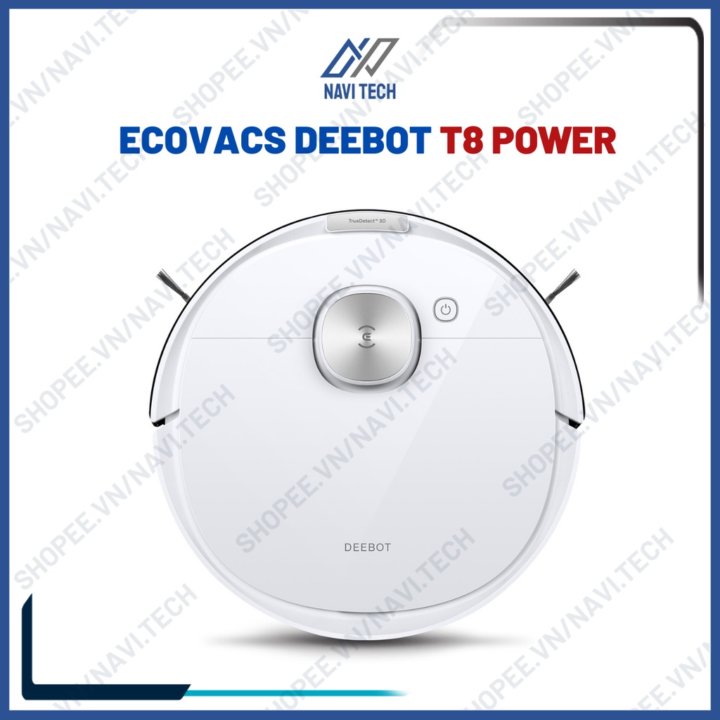 Robot hút bụi lau nhà thông minh Ecovacs Deebot T8 Power/ T8 Max - Hàng trưng bày B1 có lau rung