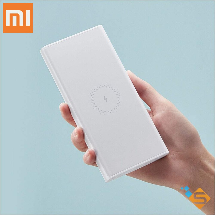 Sạc Dự Phòng Không Dây Xiaomi 10000mAh Lite. Sạc Nhanh 18W QC 3.0 Không Dây 10W - Bảo Hành Chính Hãng 6 Tháng