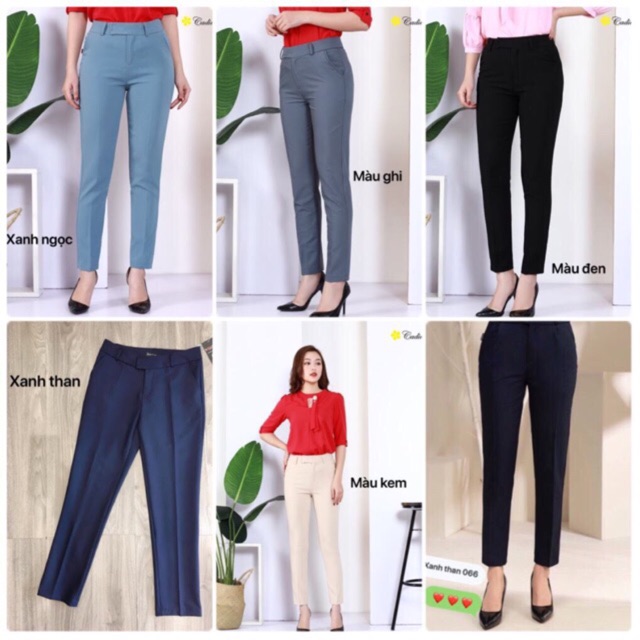 Quần tây công sở cho nữ Mã 066