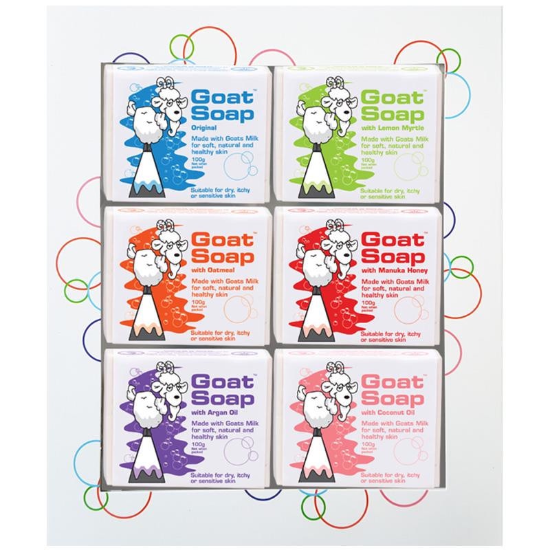 Xà phòng tắm từ Sữa Dê GOAT SOAP 100g nhiều mùi hương lựa chọn