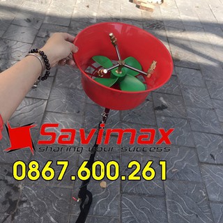Cần xịt phun sương có cánh quạt giá rẻ sập sàn