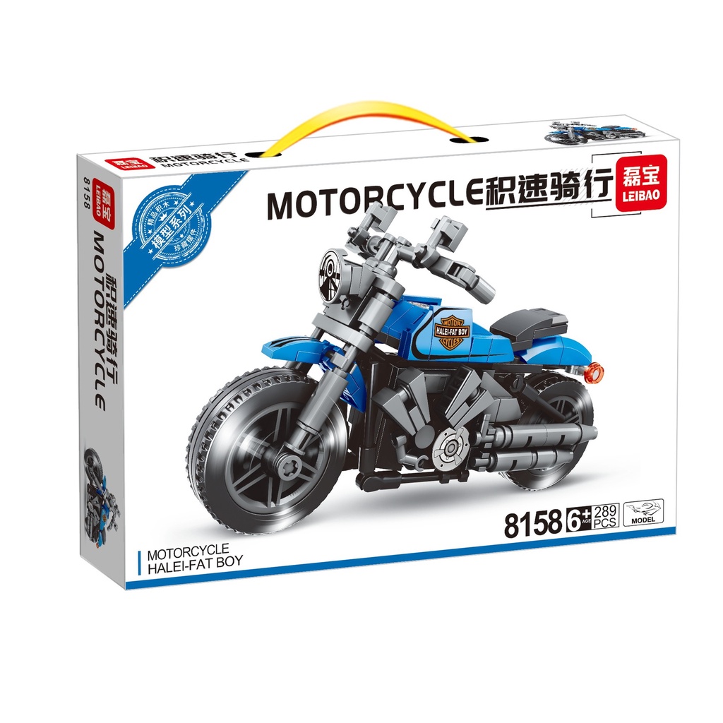 (MớI) Bộ Đồ Chơi LắP RáP Mô Tô LắP RáP DIY Cho Bé