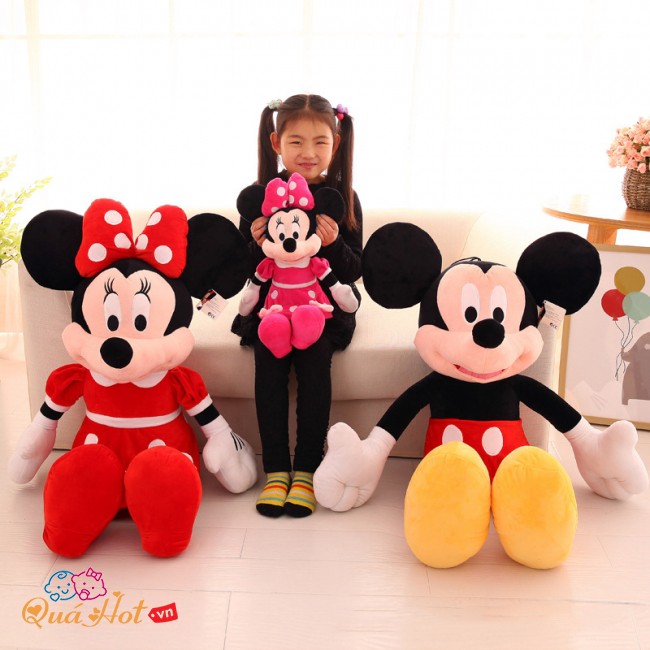 Gấu Bông Chuột Mickey Siêu Lớn - 130Cm