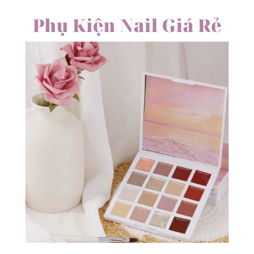 Sơn gel nén set 16 màu vinimay siêu hot, Sơn móng tay nén, Hộp sơn 16 màu