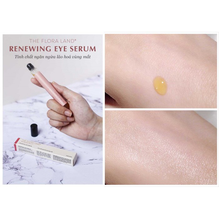 Tinh Chất Dưỡng Mắt Ngăn Ngừa Lão Hóa – Renewing Eye Serum The Flora Land | BigBuy360 - bigbuy360.vn