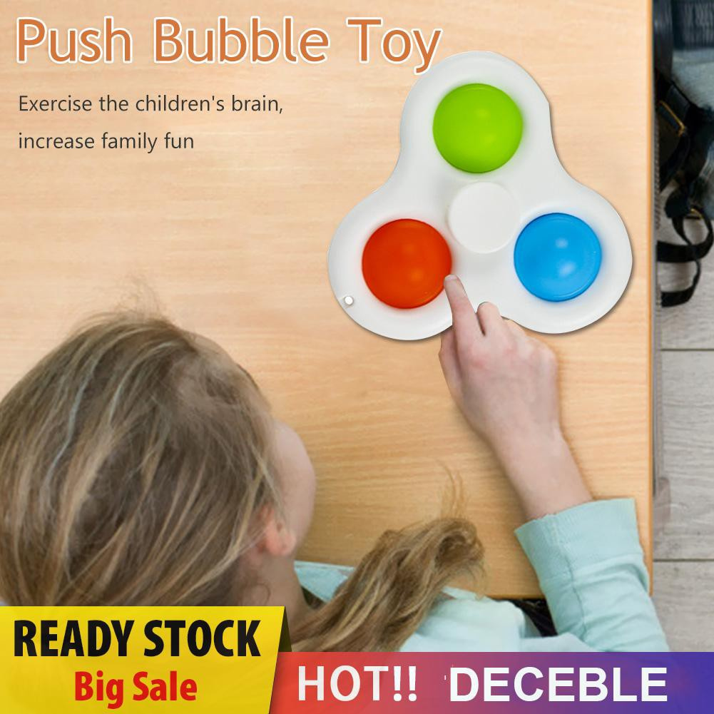 Pop It Fidget Đồ chơi Dimple Fidget Đồ chơis Anti-stress Keyring Push Bubble Decompression Game Board